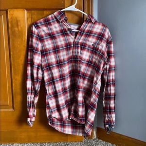 Simply Styled red plaid flannel